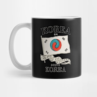 Antique Flag of South Korea Mug